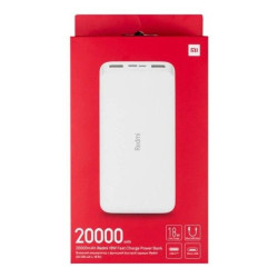 خرید و قیمت پاوربانک شیائومی مدل Redmi PB200LZM ظرفیت 20000 میلی آمپر فست شارژ(فقط عمده)