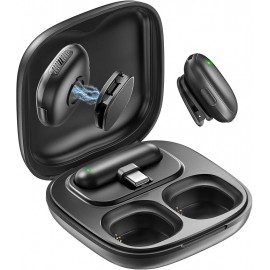 میکروفون یقه ای وایرلس دار POWERFUL مدل M50 دو عدد فرستنده